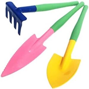 3pcs Mini Garden Trowel Tools for Toddlers Grafting Tool Kit Garden Tools Gift Kit Mini Gardening Shovel Garden Hand Cultivator Toddler Tools Succulent Shovel Set Outdoor