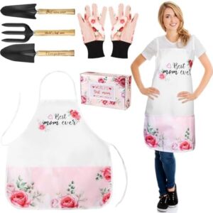 Best Grandma Mom Gardening Gifts Gardening Hand Tool Set Birthday Gift Festival Gift for Mom Grandma Spring Summer Outdoor Horticulture Starter Gardening Plant Lover(Mom)