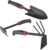 Lawn Tools 1 Pcs Suit for Kids Spade and Women’s Suits Ladies Suits Planting Tool Small Garden Shovel Iron Garden Tool Hoeing Rake Tool Garden Tools Potted Plant Three Piece Suit