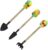 Garden Spade 3pcs Skeleton Shovel Gifts for Gardeners Men Gardening Hand Tools Gardening Tools Garden Shovel Plant Tools s Hand Tool Spade Gardening Supplies Wood Manual