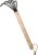 Garden Guru Hand Rake Cultivator Claw Soil Tiller – Military Grade Steel – Rust Resistant – 5 Tine Japanese Ninja Claw – Comfortable Wood Handle – Perfect Pulverized and Aerated Soil