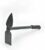 ZOG Short Handle Garden Hoe,Wide Edge Heart Shaped Hoe,Dual Headed Weeding Tool,Hand Tiller(Wide Edge Heart Shape)