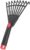 HEMOTON Garden Rake Beach Shell Digger Flower Beds Rake Garden Tiller Tool Leaf Rake Tool Small Gardening Rake Yard Rake Tool Travel Leaf Rake for Gardening Rakes Plastic Heavy Grass Rake