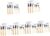 Yardwe 60 Pcs Planting Flower Arrangement Tool Garden Scoop Succulent rake Garden Hand Spade Bonsai Tool kit Tools for Crafting Tweezers Flowers Transplanting Kit Gardening Supply
