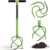 Evcitn Manual Twist Tiller, Adjustable Height Tiller, Heavy Duty Garden Claw Cultivator with Long Handle (Green)-Soil Ripper,Lawn Aerator,Soli Lossener,Areator Loosen,Rototiller,Weeder for Flower Box